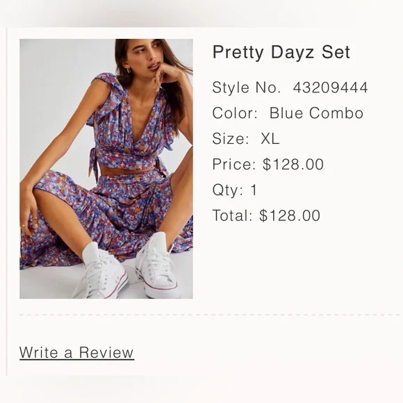 Free People Pretty Dayz Set - Picture 5 of 5